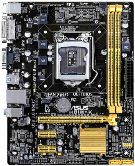 ΜΗΤΡΙΚΗ ASUS H81M-K 1150