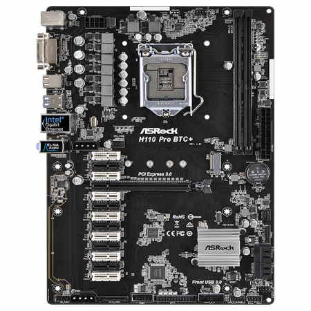 ΜΗΤΡΙΚΗ ASROCK H110 PRO BTC+//1151//m.2