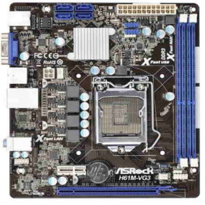 ΜΗΤΡΙΚΗ ASROCK H61M-VG3 // MICRO 1155